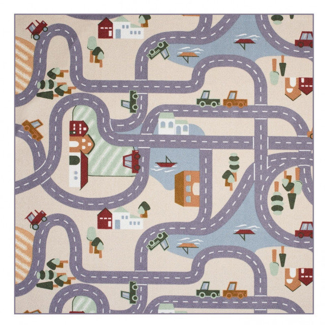 Vopi Dětský koberec Scanroad 200 × 200 cm