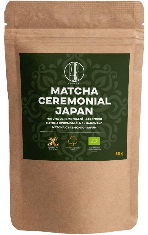 BrainMax Pure Matcha Ceremonial Japan BIO 50 g