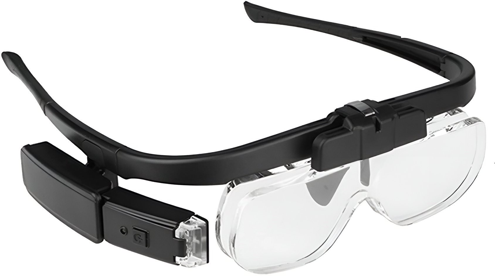 Verk 09137 náhlavní lupa s LED osvětlením (zvětšení 1,5×; 2,0×; 2,5×; 3,5×; 4,0×; 4,5×)