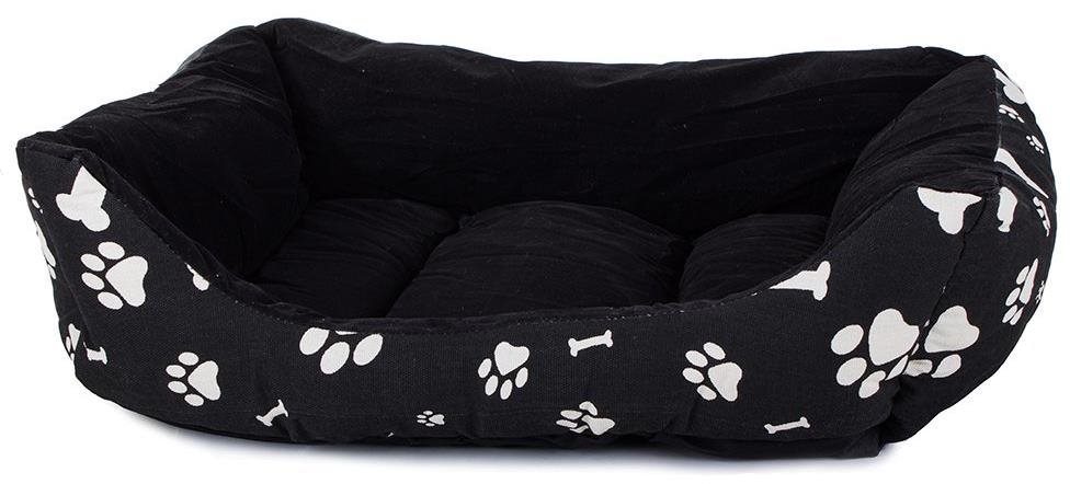 Verk 19002 Pelíšek pro psa vel. L 54 × 45 × 15 cm černý