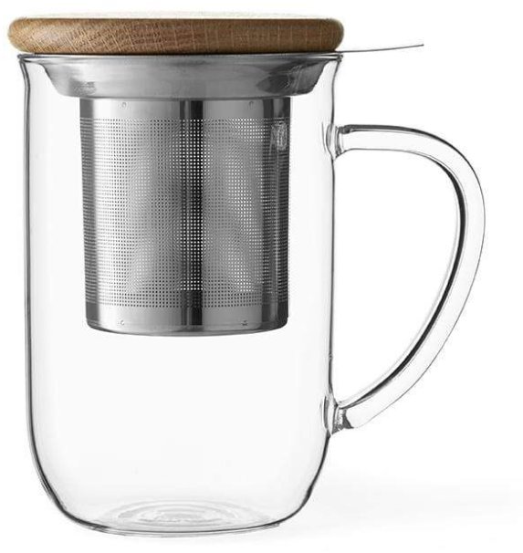 VIVA SCANDINAVIA Balance Hrnek na čaj s filtrem a víkem 500 ml