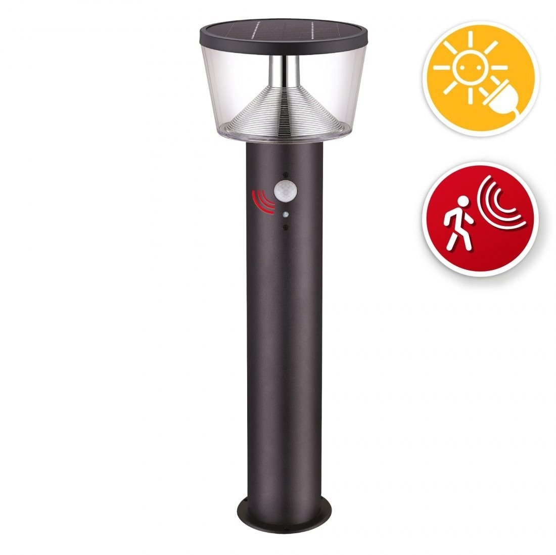 VELAMP LED solární zahradní sloupek SL344