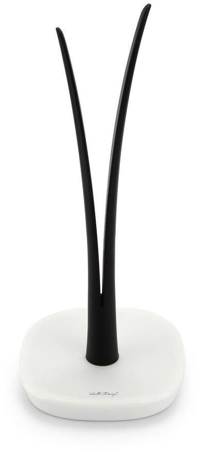 Vialli Design Stojan na papírové utěrky, černo-bílý LIVIO 8371