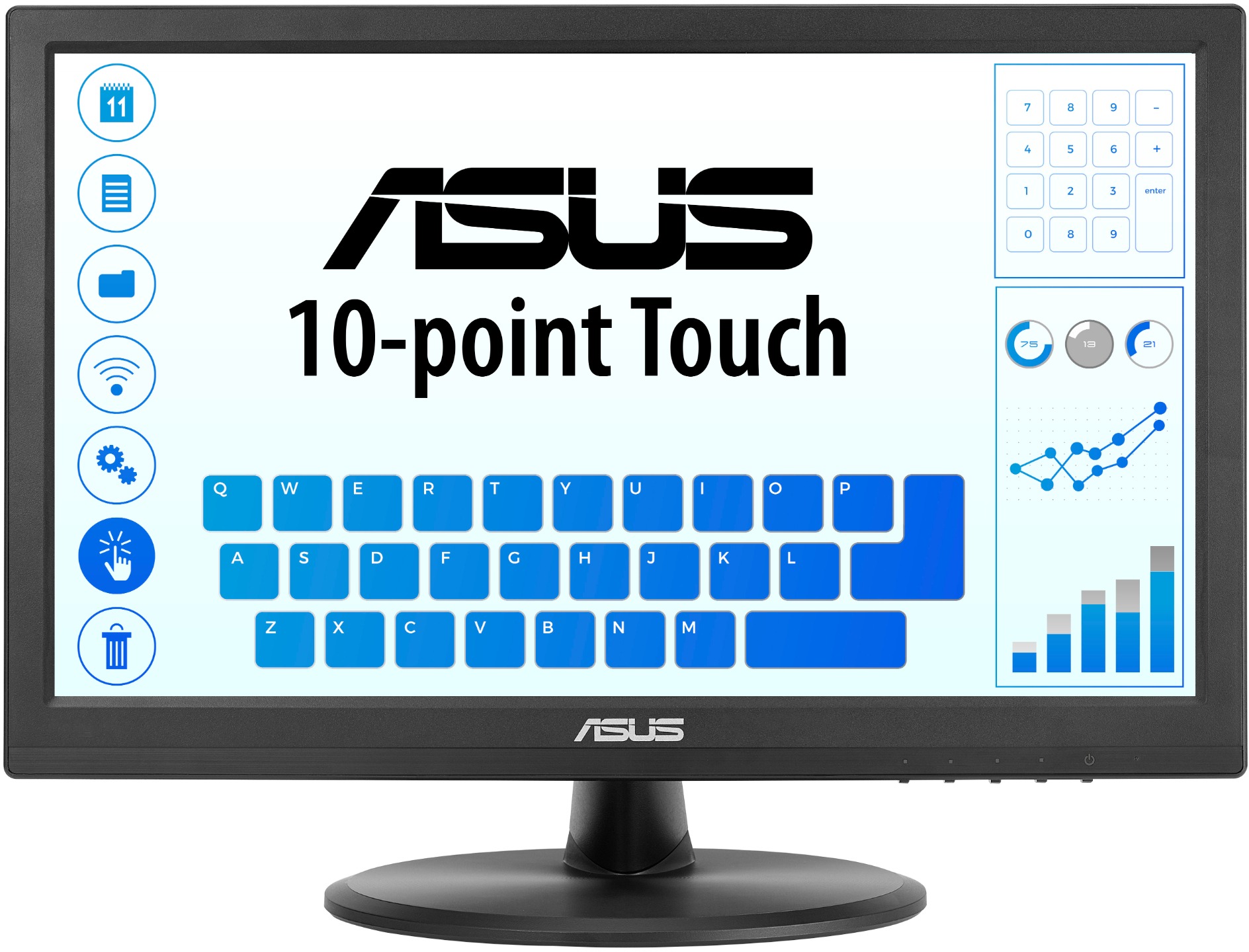 16" monitor ASUS VT169HE s moderním designem