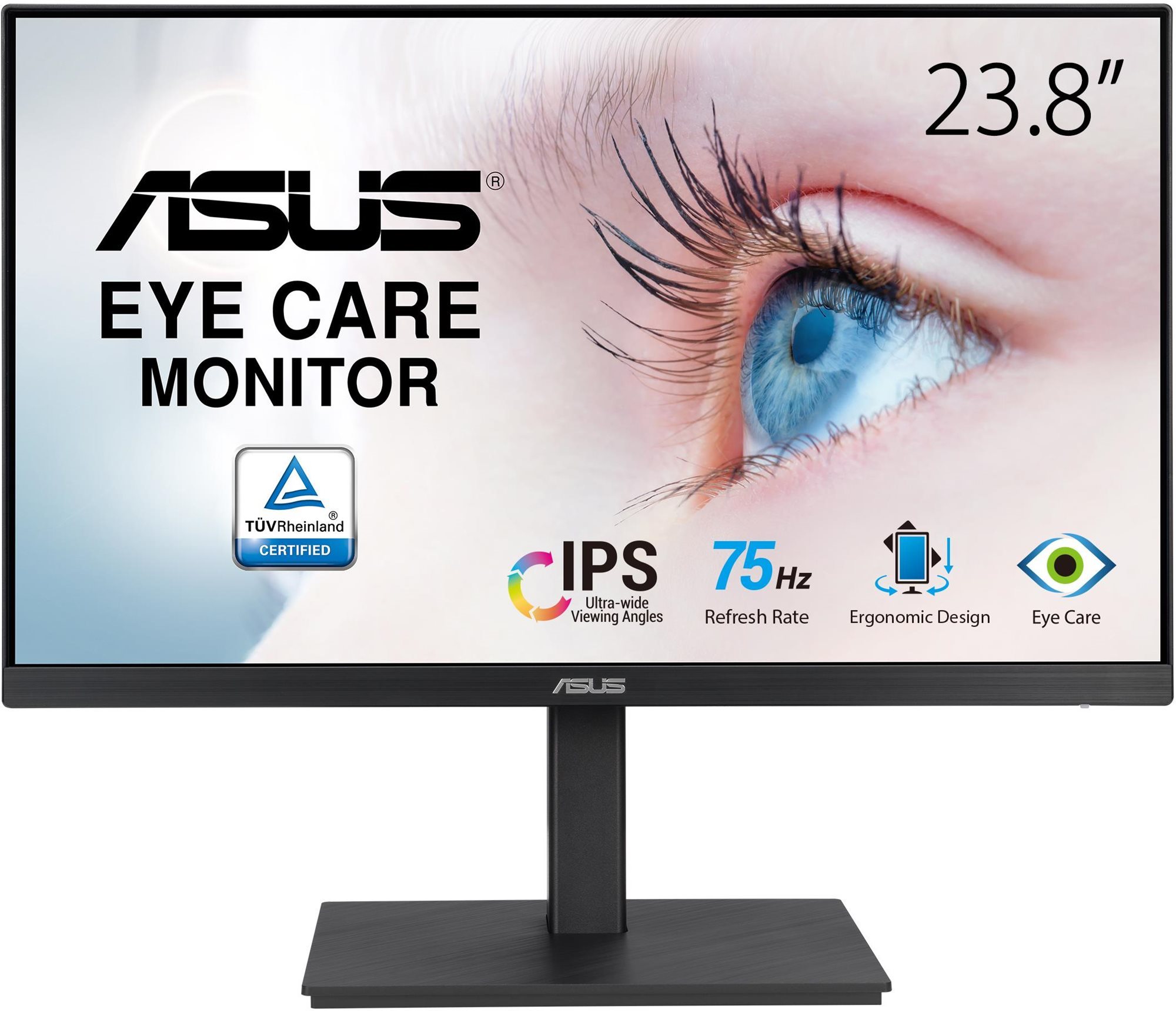 Monitor ASUS VA24EQSB 23.8 palců s IPS panelem