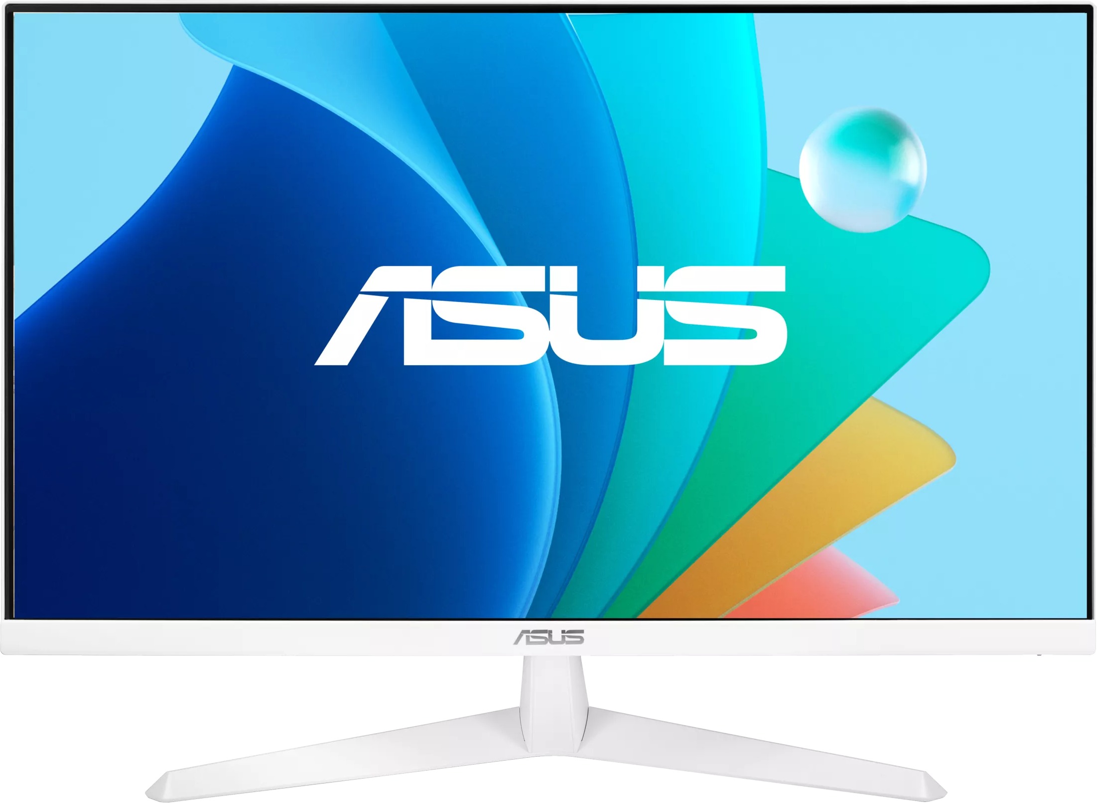 27" monitor ASUS VY279HF-W s IPS panelem a ergonomickým designem.