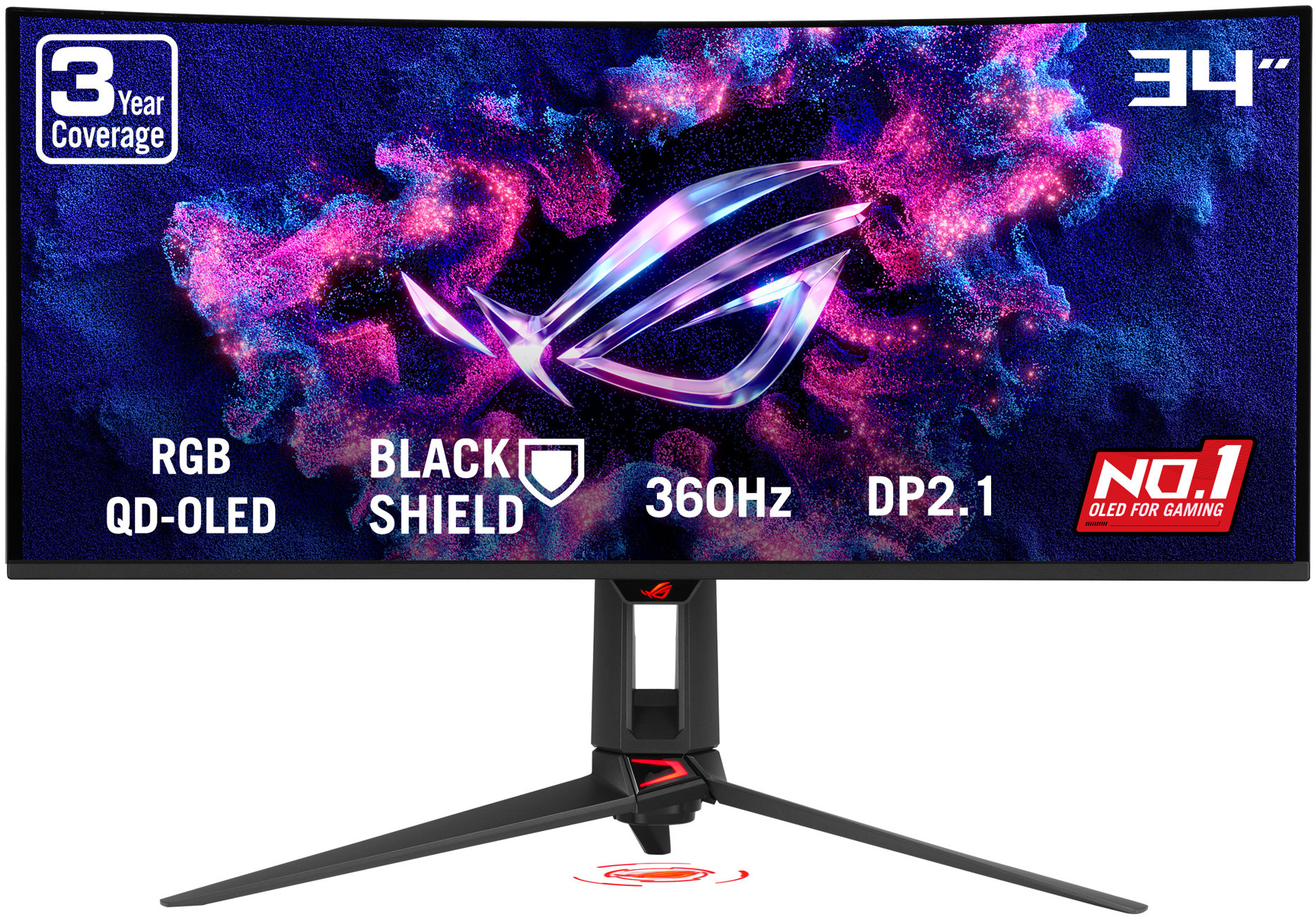 34" ASUS ROG Swift OLED PG34WCDN