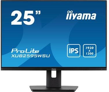 Monitor iiyama ProLite XUB2595WSU-B5 s úhlopříčkou 25 palců a rozlišením 2560 x 1080.