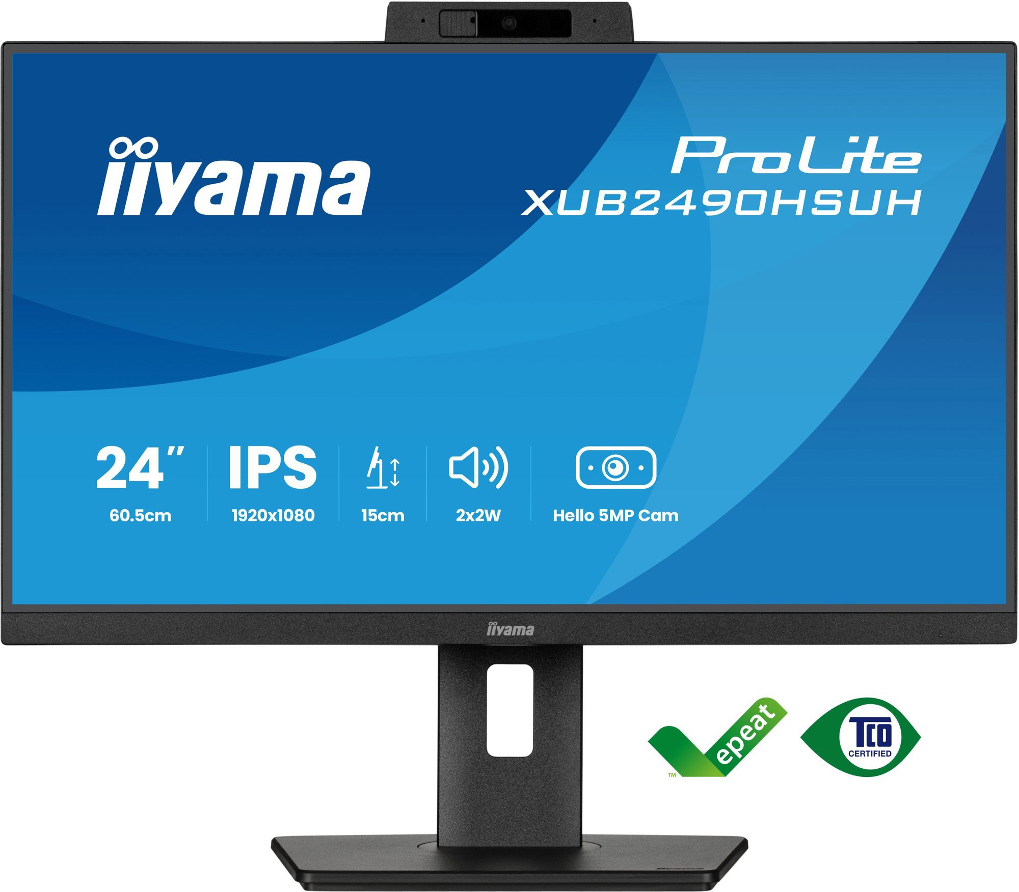 24" iiyama ProLite XUB2490HSUH-B2 monitor