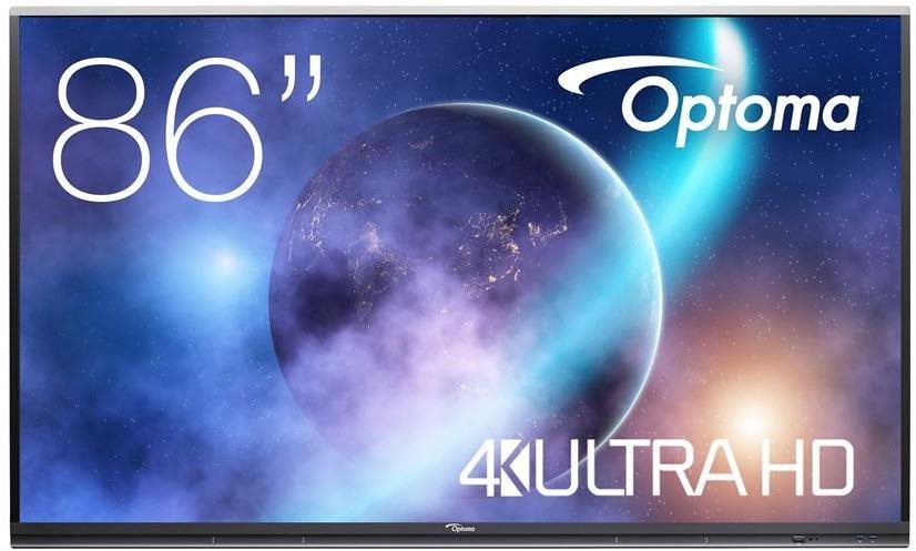 86" Optoma 5862RK monitor s 4K UHD rozlišením