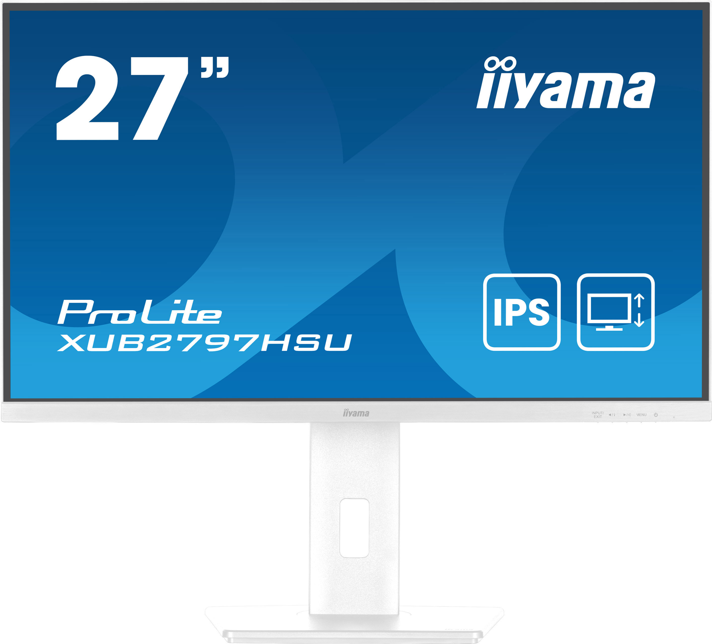 27" monitor iiyama ProLite XUB2797HSU-W2 s Full HD rozlišením
