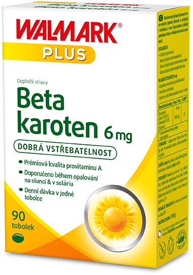 Walmark Beta karoten 6mg 90 tobolek