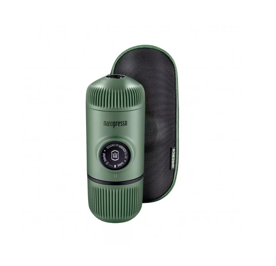 Wacaco Nanopresso Moss Green + pevný obal