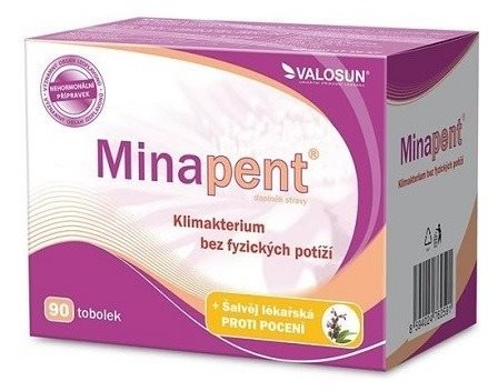 Minapent + šalvěj lékařská 90 tablet