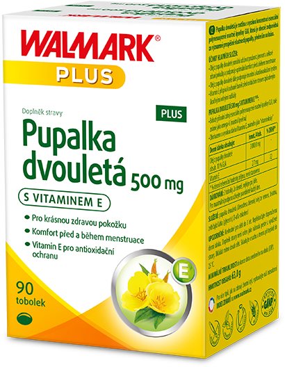 Walmark Pupalka dvouletá 500mg PLUS 90 tobolek