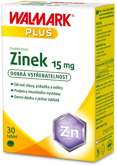 Walmark Zinek 15mg 90 tablet