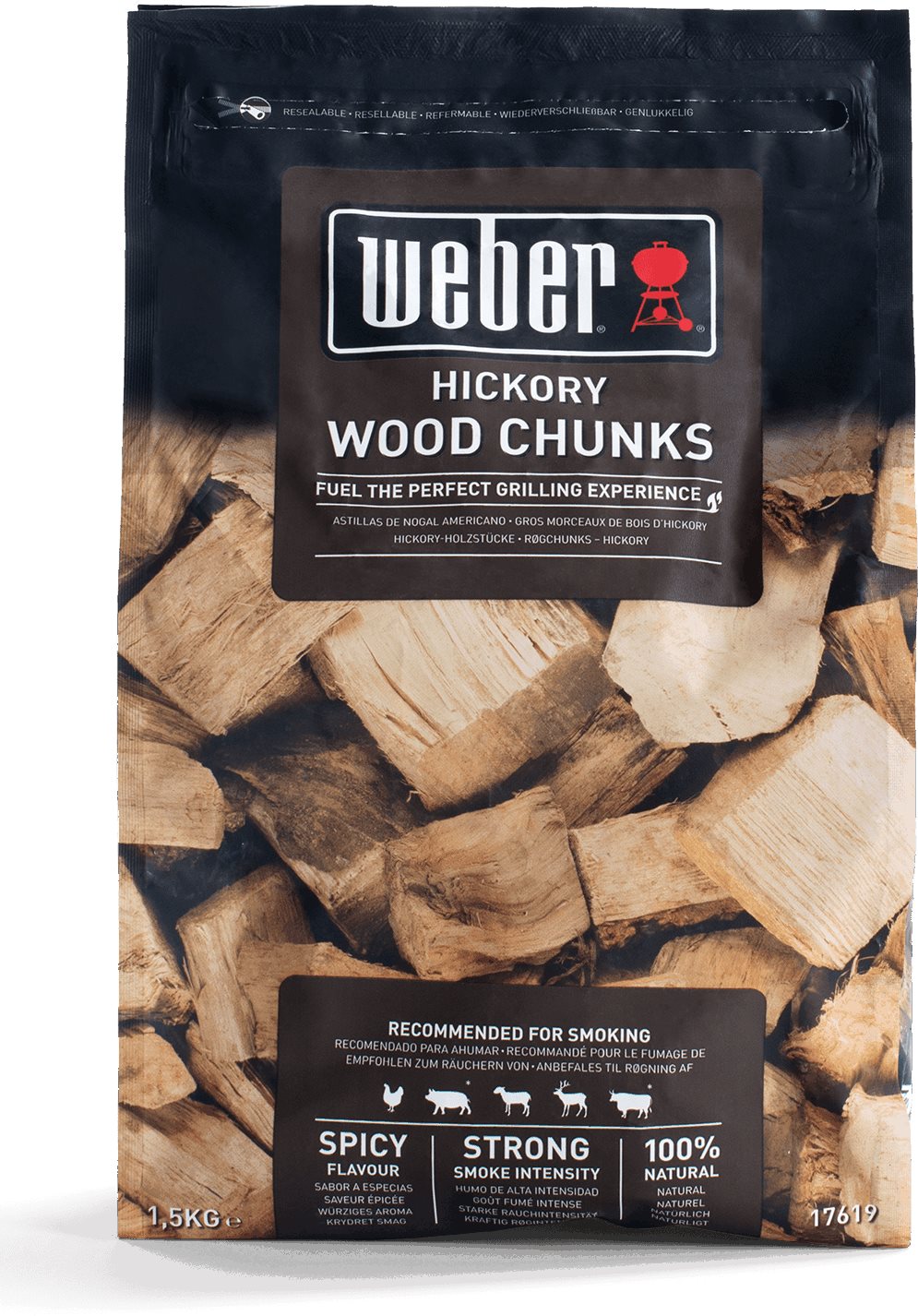 WEBER Udící špalíky Hickory (bílý ořech)