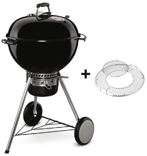 WEBER Gril na dřevo a uhlí Master-Touch® GBS E-5750, 57 cm, Black