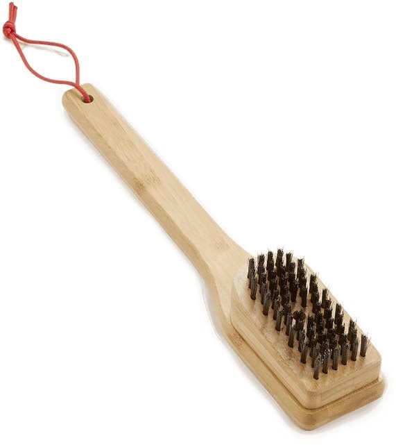 WEBER Kartáč na gril, na čištění roštů s bambusovou rukojetí, 30 cm