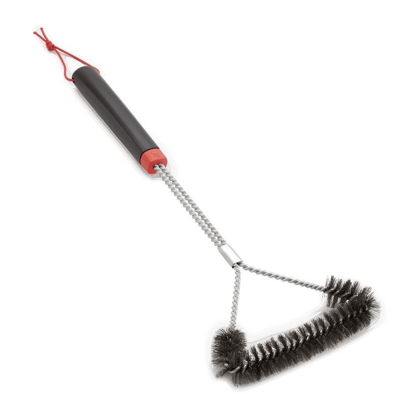 WEBER Kartáč na gril - třístranný, na čištění roštů, 46 cm