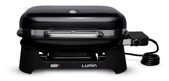 WEBER Elektrický gril LUMIN Black