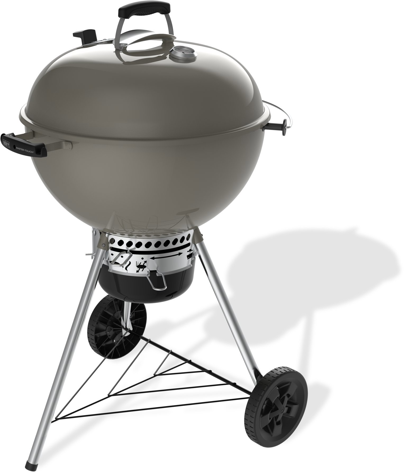 WEBER Gril na dřevo a uhlí Master-Touch GBS C-5755 O 57 cm, Smoke
