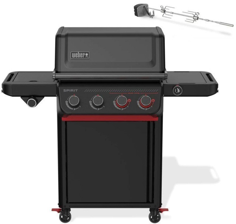 WEBER Gril plynový Spirit EPX-435R Stealth + rotisserie