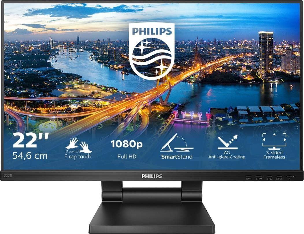 Monitor Philips 222B1TC s úhlopříčkou 22 palců
