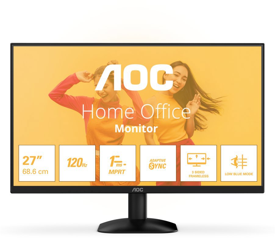 Monitor AOC 27B35HM s úhlopříčkou 27 palců a moderním designem.