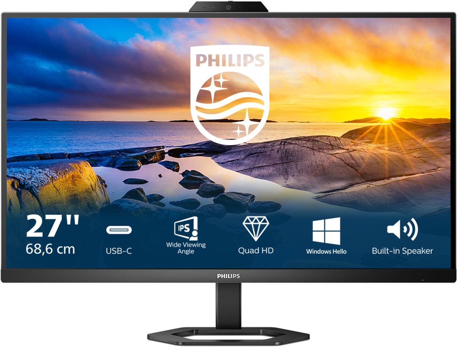 Monitor Philips 27E1N5600HE s IPS panelem a QHD rozlišením