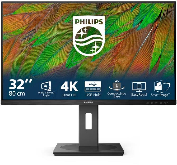 31,5" monitor Philips 32B1N3800 s vysokým rozlišením