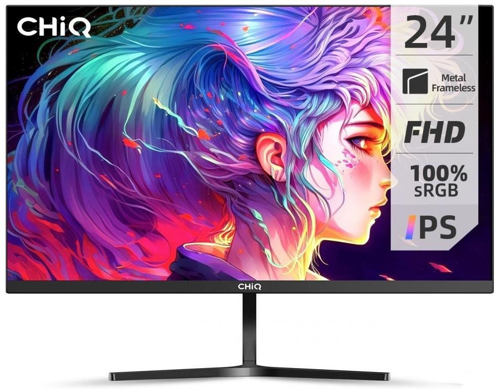 Monitor CHiQ 24F650 s úhlopříčkou 24 palců a Full HD rozlišením