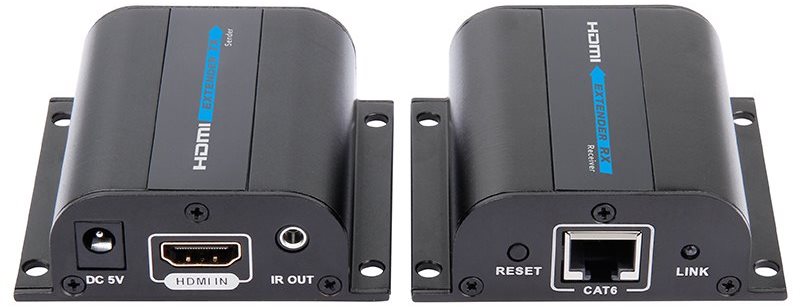 PremiumCord HDMI extender na 60m přes jeden kabel Cat6/Cat6a/Cat7