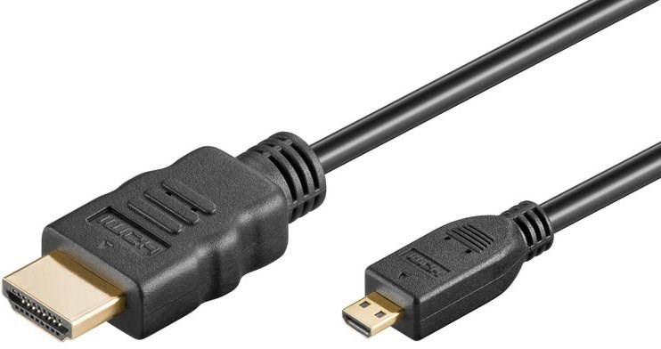 PremiumCord propojovací HDMI > HDMI micro 1m