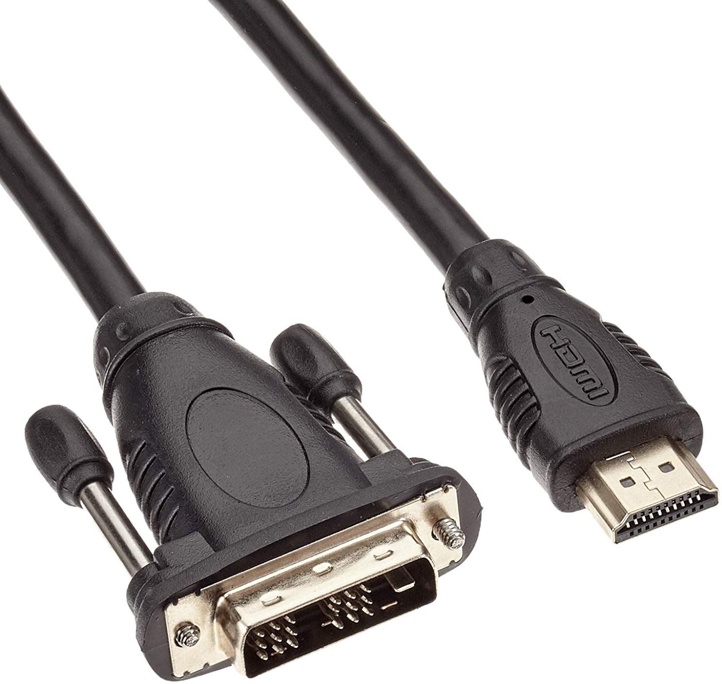 PremiumCord DVI - HDMI propojovací, stíněný, 2m
