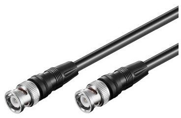PremiumCord BNC kabel pro audio/video 75 Ohm 0,5m M/M