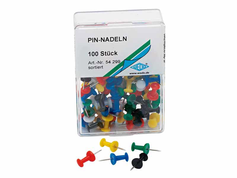 WEDO na tabule a nástěnky - balení 100 ks