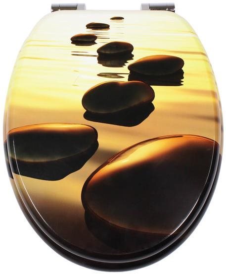 SCHÜTTE Záchodové prkénko pomalé zavírání SEA STONE sea stone