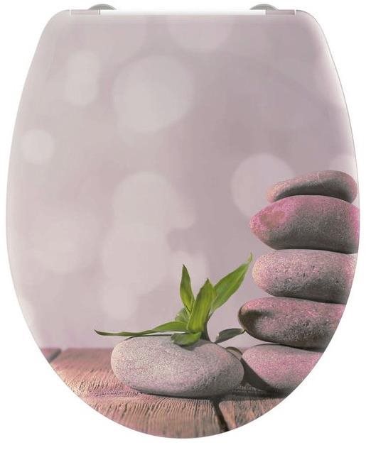 SCHÜTTE Záchodové prkénko pomalé zavírání STONE PYRAMID