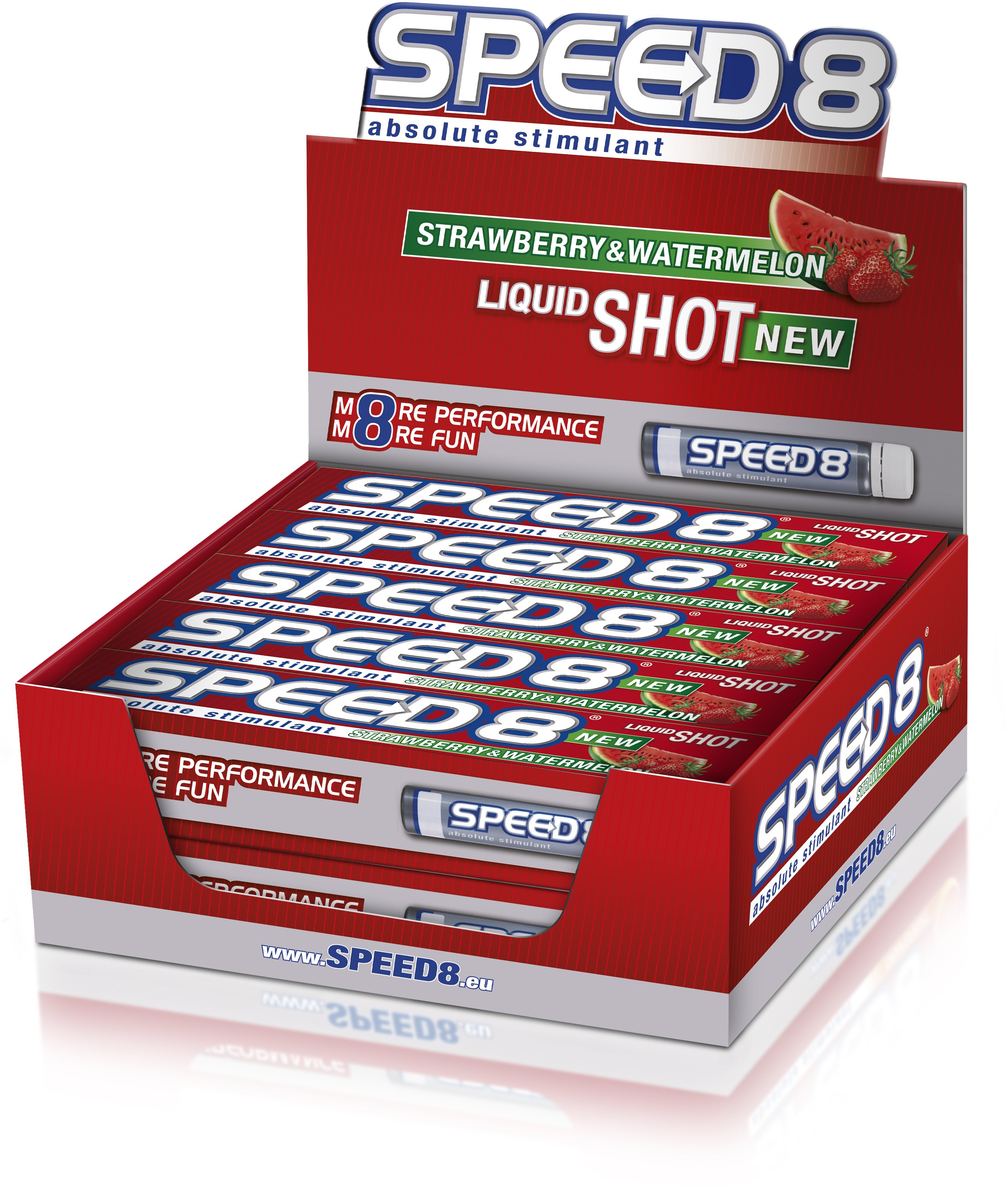 SPEED8 STRAWBERRY & WATERMELON 10 × 20 ml