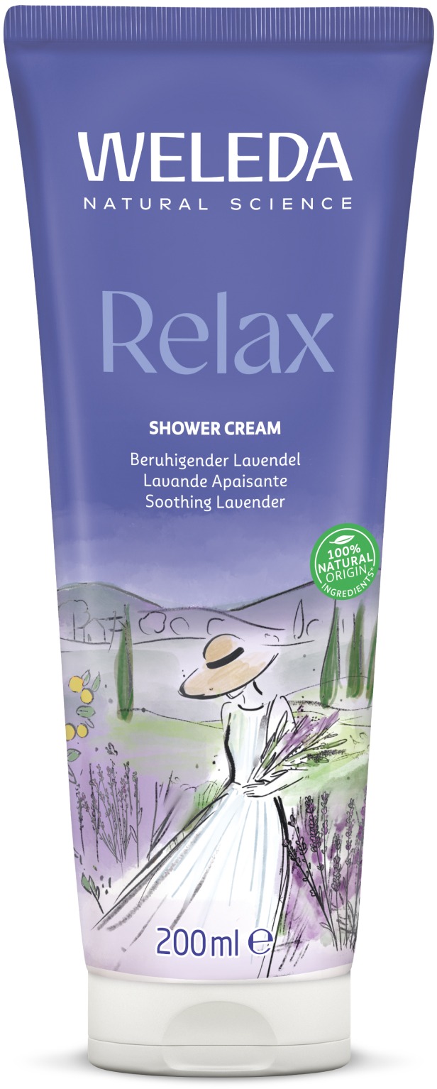 Weleda Relax Levandulový sprchový krém 200 ml