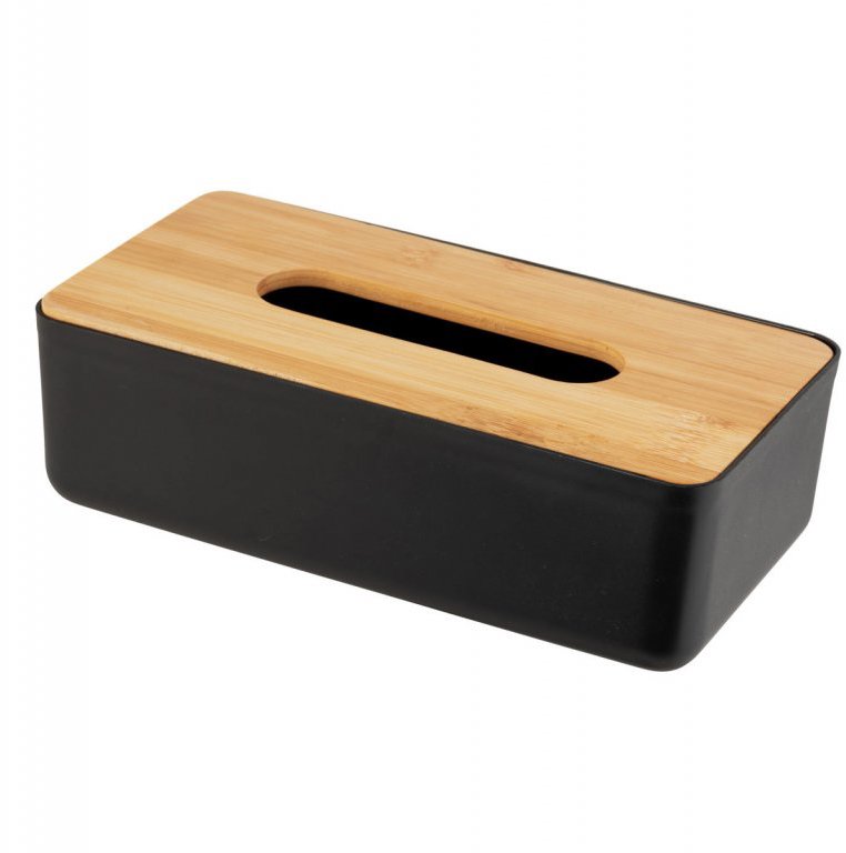 Wenko Rotello box na papírové kapesníky černý