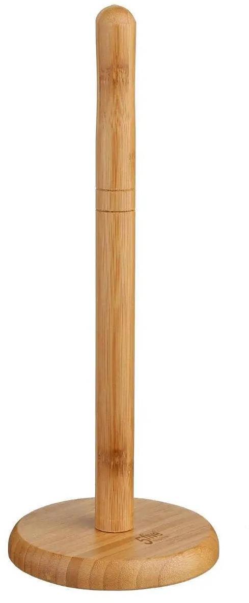 5five Simply Smart, Bambusový stojan na papírové ručníky, 32 cm