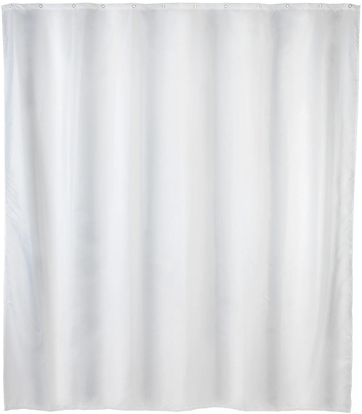Wenko Sprchový závěs textilní, bílý, protiplísňový, 180 × 200 cm