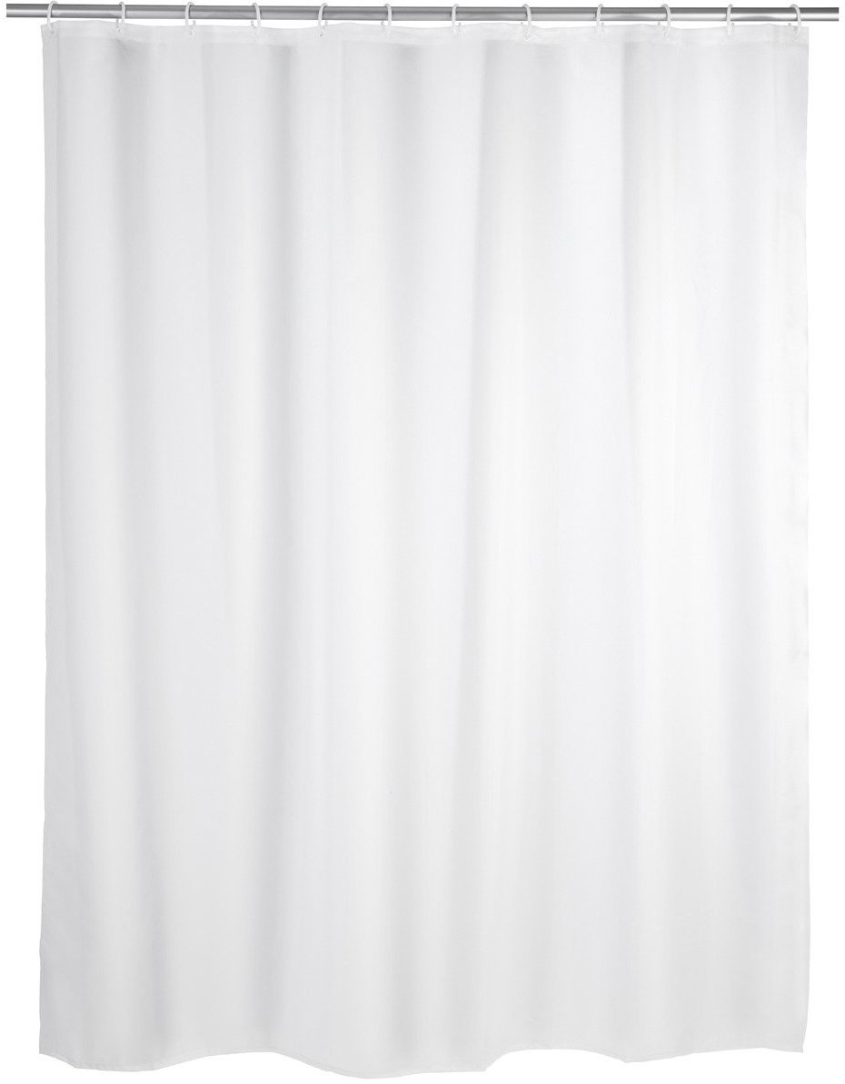 Wenko Sprchový závěs textilní Peva, bílý, 180 × 200 cm