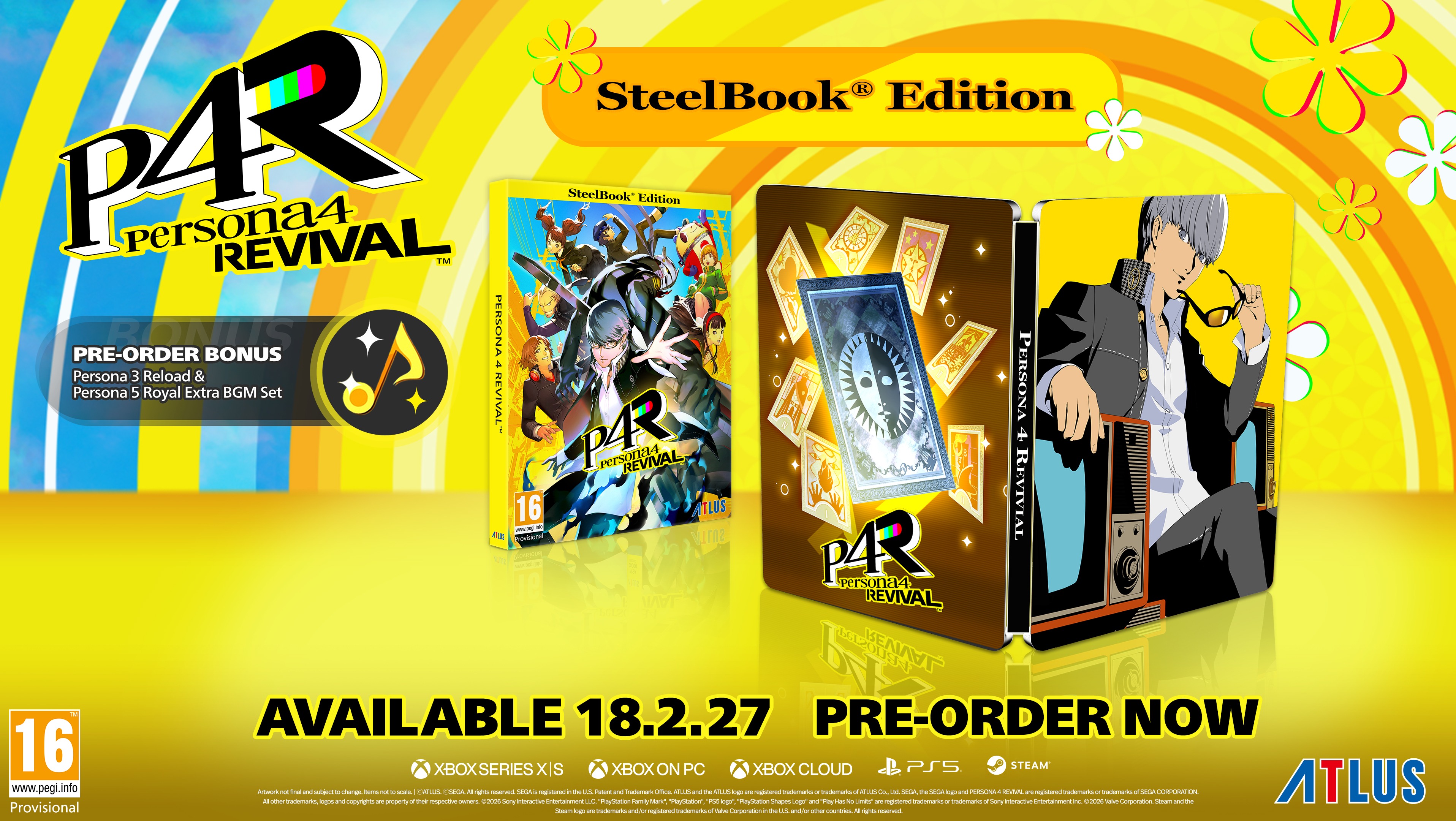 Persona 4 Revival: Steelbook Edition