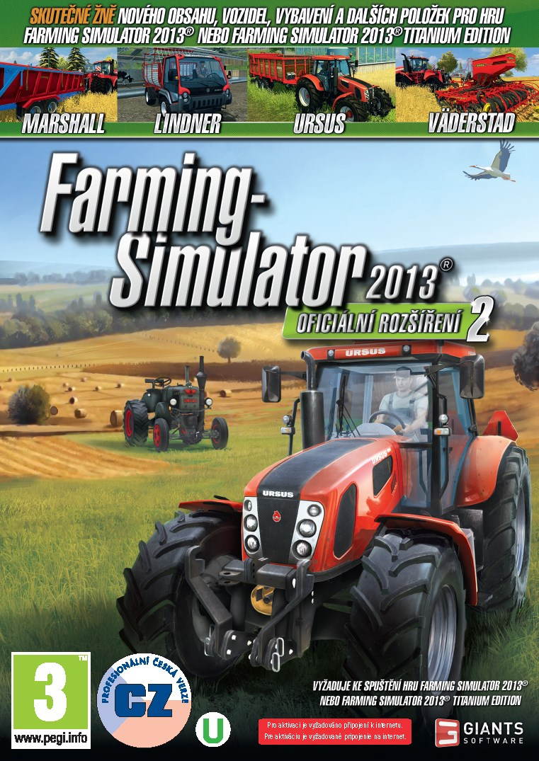 Farming Simulator 2013 CZ - Oficiální datadisk 2
