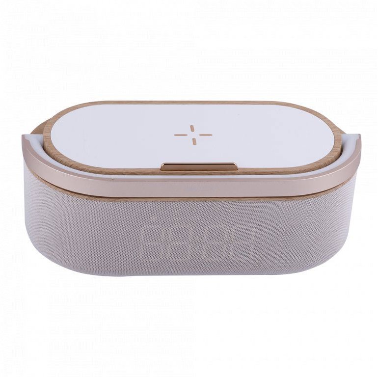 WG multifunkční zařízení - rádio + nabíječka + lampička + bluetooth reproduktor