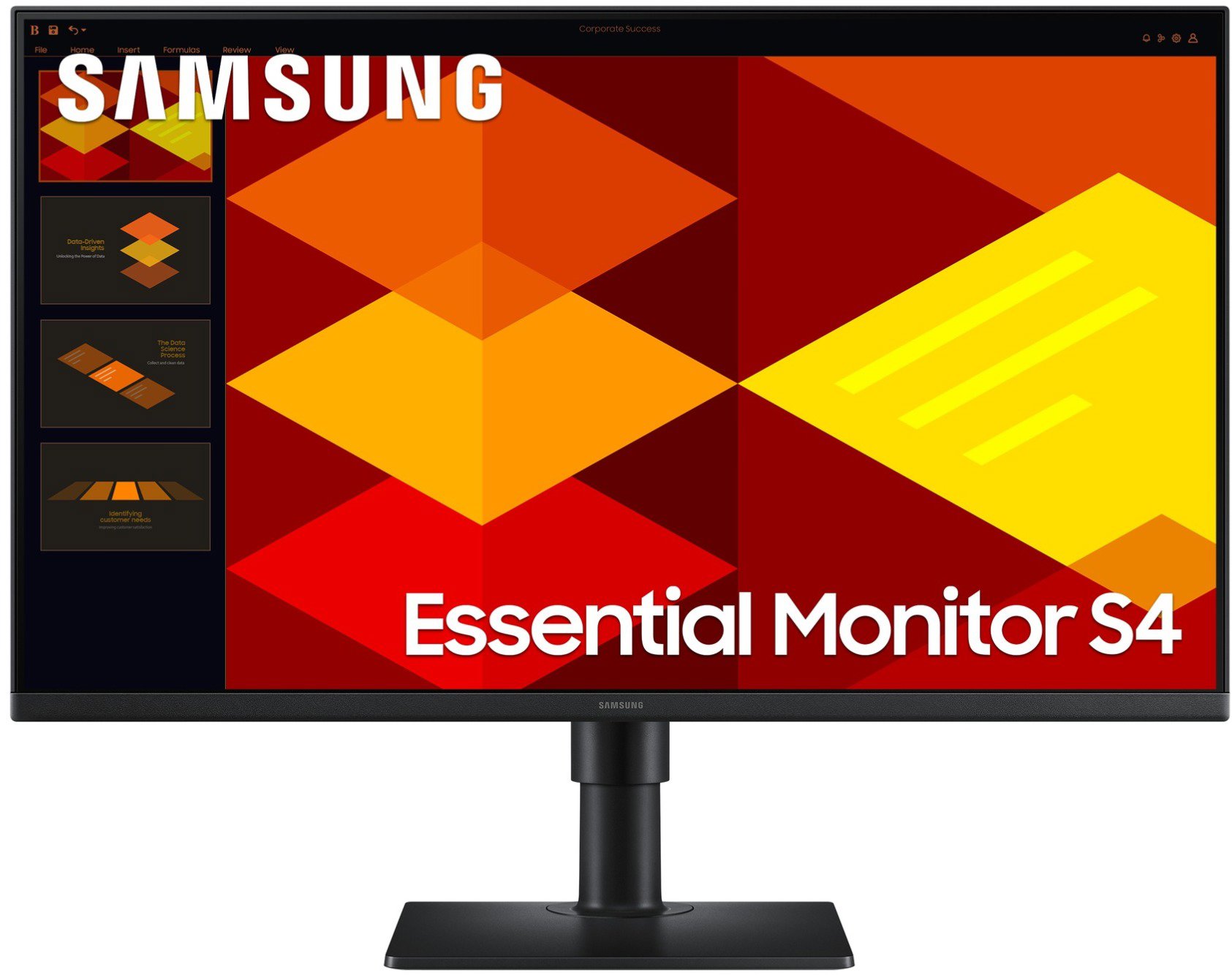 24" Samsung S4 (S40GD) monitor s IPS panelem a Full HD rozlišením.