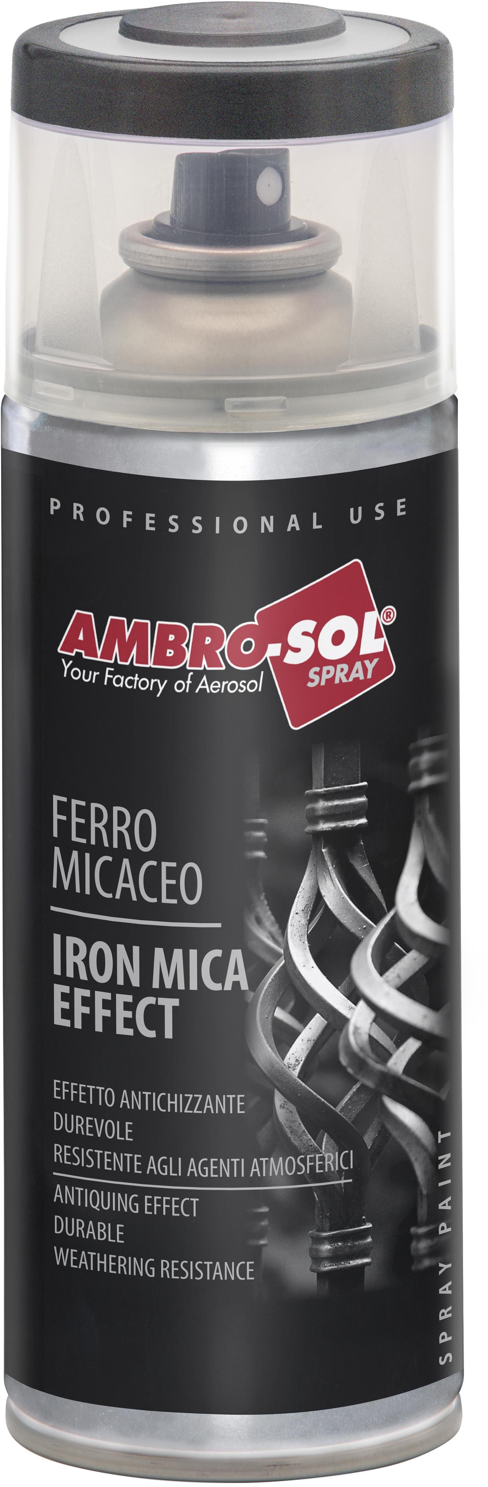 AMBRO-SOL Barva imitující staré železo Iron Mica Effect Paint 400 ml